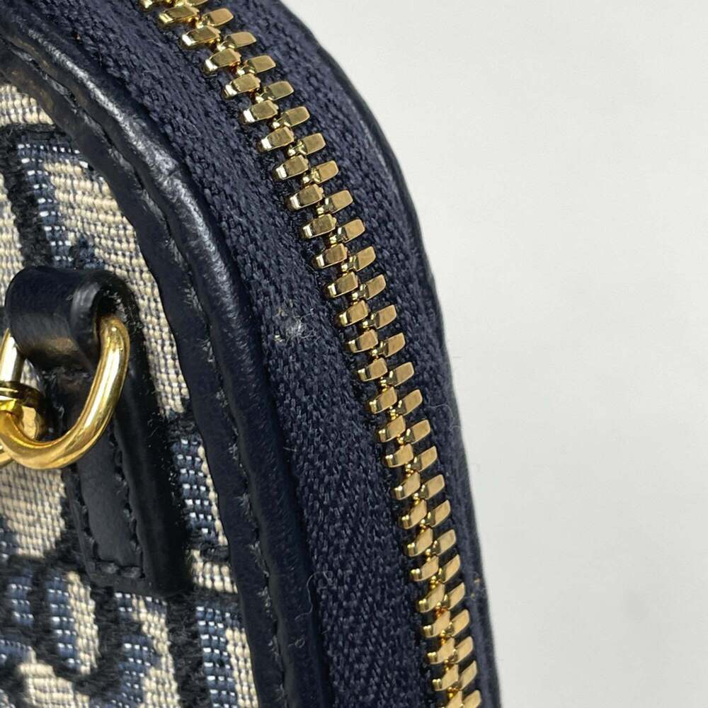 CHRISTIAN DIOR Blue Canvas Shoulder Bag - Picture 4 of 7